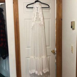 Victoria’s Secret mesh and lace gown. Small BNWT